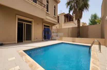 Villa - 4 Bedrooms - 6 Bathrooms for rent in Golf Gardens - Khalifa City - Abu Dhabi