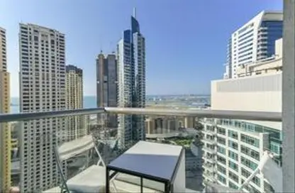 Apartment - 1 Bedroom - 2 Bathrooms for rent in Bonaire Tower - Park Island - Dubai Marina - Dubai