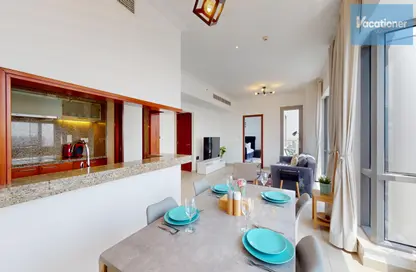 صورة لـ غرفة الطعام شقة - غرفة نوم - 1 حمام للايجار في البرج الجنوبي 5 - الجناح الجنوبي - دبي وسط المدينة - دبي ، صورة رقم 1