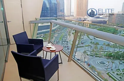 Apartment - 2 Bedrooms - 2 Bathrooms for rent in Burj Vista 2 - Burj Vista - Downtown Dubai - Dubai