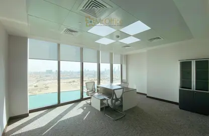 Office Space - Studio - 4 Bathrooms for rent in Tamouh Tower - Marina Square - Al Reem Island - Abu Dhabi