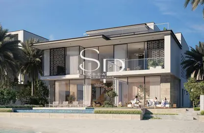 Villa - 6 Bedrooms - 7 Bathrooms for sale in Palm Jebel Ali Frond M - Palm Jebel Ali - Dubai