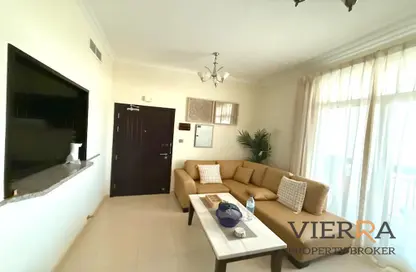 Apartment - 1 Bedroom - 1 Bathroom for rent in Mazaya 22 - Queue Point - Dubai Land - Dubai