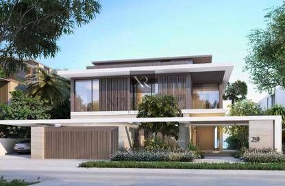 Villa - 5 Bedrooms - 7 Bathrooms for sale in Palm Jebel Ali Frond K - Palm Jebel Ali - Dubai