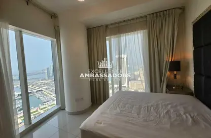 Apartment - 2 Bedrooms - 3 Bathrooms for rent in Damac Heights - Dubai Marina - Dubai