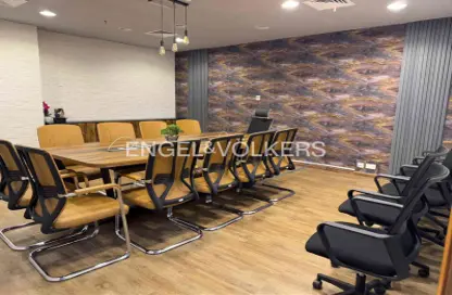 Office Space - Studio - 1 Bathroom for rent in The Exchange - Business Bay - Dubai