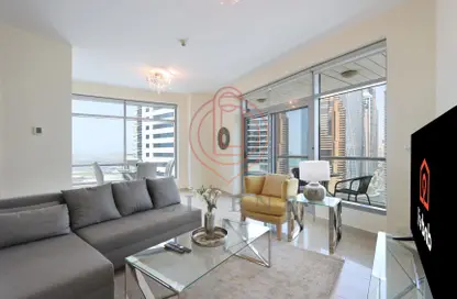 Apartment - 1 Bedroom - 2 Bathrooms for rent in Blakely Tower - Park Island - Dubai Marina - Dubai