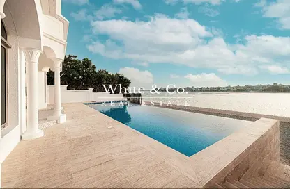 Villa - 4 Bedrooms - 6 Bathrooms for rent in Garden Homes Frond P - Garden Homes - Palm Jumeirah - Dubai