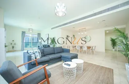 Apartment - 3 Bedrooms - 3 Bathrooms for rent in Marina Mansions - Dubai Marina - Dubai