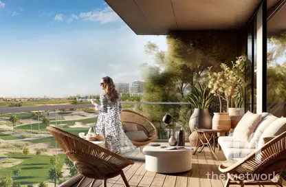 Apartment - 1 Bedroom - 2 Bathrooms for sale in Golf Greens 1 - Tower B - Golf Greens - DAMAC Hills - Dubai