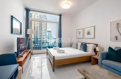 Apartment - 1 Bathroom for rent in Botanica Tower - Dubai Marina - Dubai