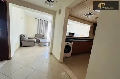 Apartment - 1 Bedroom - 2 Bathrooms for rent in Hub Canal 1 - Hub-Golf Towers - Dubai Sports City - Dubai