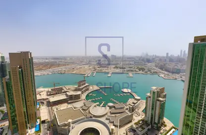 Apartment - 3 Bedrooms - 4 Bathrooms for rent in Tala Tower - Marina Square - Al Reem Island - Abu Dhabi