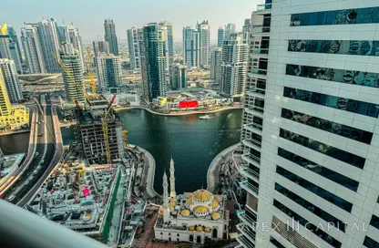 Apartment - 2 Bedrooms - 3 Bathrooms for rent in Skyview Tower - Dubai Marina - Dubai