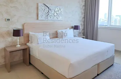 Apartment - 1 Bedroom - 2 Bathrooms for rent in Barcelo Residences - Dubai Marina - Dubai