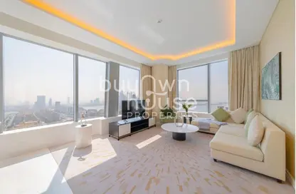 Apartment - 1 Bedroom - 2 Bathrooms for rent in The Palm Tower - Palm Jumeirah - Dubai