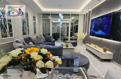 Apartment - 3 Bedrooms - 4 Bathrooms for sale in Oasis Tower - Al Rashidiya 1 - Al Rashidiya - Ajman