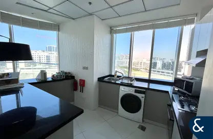 Apartment - 2 Bedrooms - 3 Bathrooms for rent in Miraclz Tower by Danube - Arjan - Dubai