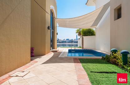 Villa - 4 Bedrooms - 5 Bathrooms for rent in Garden Homes Frond B - Garden Homes - Palm Jumeirah - Dubai