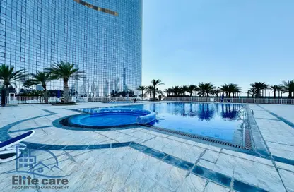 Apartment - 1 Bedroom - 2 Bathrooms for rent in Leaf Tower - Tamouh - Al Reem Island - Abu Dhabi