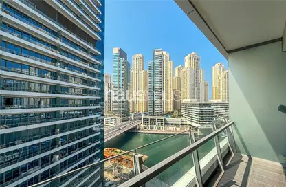 Apartment - Studio - 1 Bathroom for sale in Silverene Tower B - Silverene - Dubai Marina - Dubai