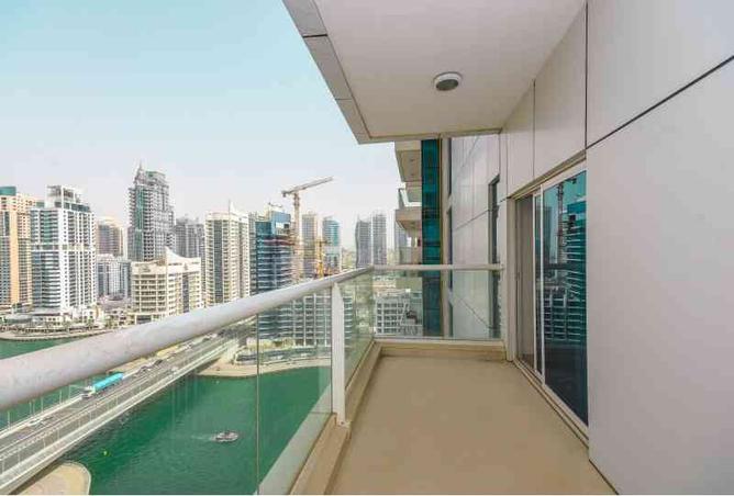 Apartment - 1 Bedroom - 2 Bathrooms for rent in Continental Tower - Dubai Marina - Dubai