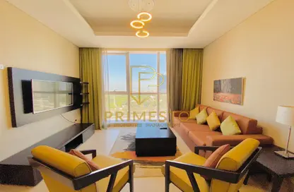 Apartment - 1 Bedroom - 2 Bathrooms for rent in Al Jowhara Tower - Corniche Road - Abu Dhabi