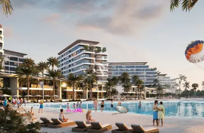 Apartment - 1 Bedroom - 2 Bathrooms for sale in Coraline Beach Residences - Siniyah Island - Umm Al Quwain Marina - Umm Al Quwain