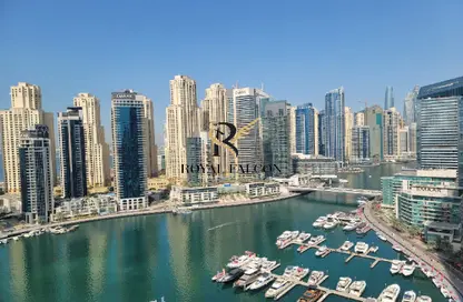 Penthouse - 3 Bedrooms - 4 Bathrooms for rent in Marina Sail - Dubai Marina - Dubai