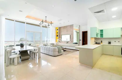 Apartment - 2 Bedrooms - 3 Bathrooms for rent in Aquamarine - Tiara Residences - Palm Jumeirah - Dubai