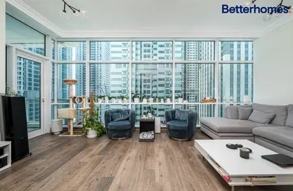 Apartment - 2 Bedrooms - 3 Bathrooms for sale in MAG 218 - Dubai Marina - Dubai