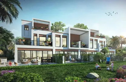 Townhouse - 4 Bedrooms - 3 Bathrooms for sale in Costa Brava 2 - Costa Brava at DAMAC Lagoons - Damac Lagoons - Dubai