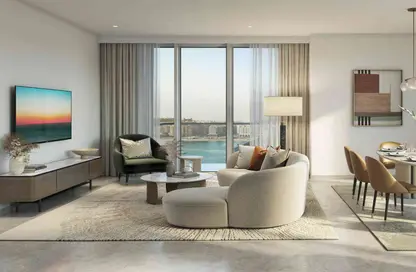 Apartment - 3 Bedrooms - 4 Bathrooms for sale in Beachgate by Address - EMAAR Beachfront - Dubai Harbour - Dubai