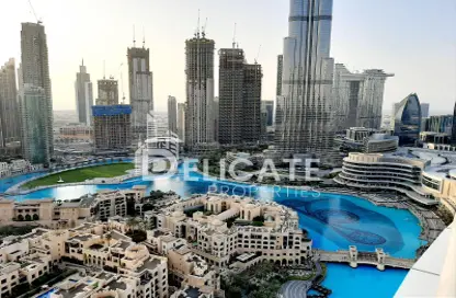 Apartment - 2 Bedrooms - 3 Bathrooms for rent in Burj Lake Hotel - The Address DownTown - Downtown Dubai - Dubai