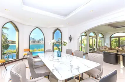 Villa - 4 Bedrooms - 5 Bathrooms for rent in Garden Homes Frond C - Garden Homes - Palm Jumeirah - Dubai