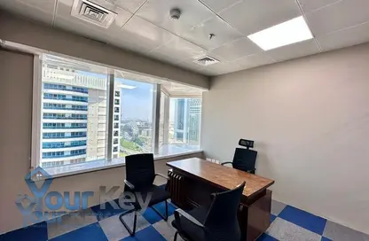 Office Space - Studio - 2 Bathrooms for rent in Al Moosa Tower 2 - Al Moosa Towers - Sheikh Zayed Road - Dubai