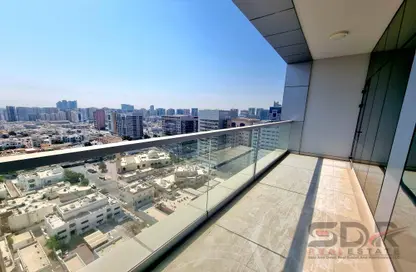 Apartment - 2 Bedrooms - 3 Bathrooms for rent in Global Tower - Electra Street - Abu Dhabi