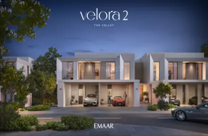 Townhouse - 3 Bedrooms - 3 Bathrooms for sale in Velora - The Valley - Dubai