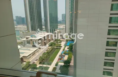 Apartment - 1 Bedroom - 2 Bathrooms for rent in Marina Blue Tower - Marina Square - Al Reem Island - Abu Dhabi