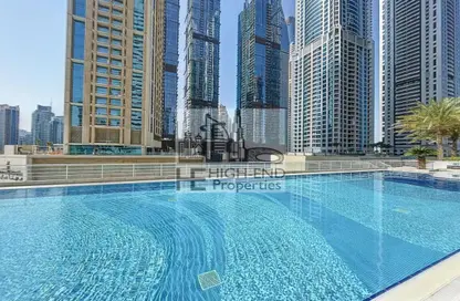 Apartment - 2 Bedrooms - 2 Bathrooms for rent in MAG 218 - Dubai Marina - Dubai