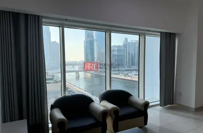 Apartment - Studio - 1 Bathroom for rent in West Wharf - Business Bay - Dubai