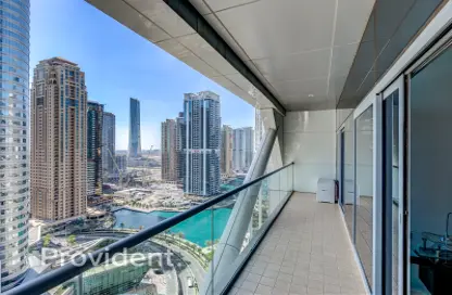 Apartment - 2 Bedrooms - 2 Bathrooms for rent in Indigo Tower - JLT Cluster D - Jumeirah Lake Towers - Dubai