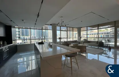 Apartment - 3 Bedrooms - 4 Bathrooms for rent in Marina Quays East - Marina Quays - Dubai Marina - Dubai