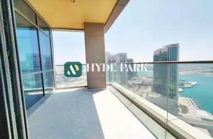 Apartment - 2 Bedrooms - 4 Bathrooms for rent in Canal Residence - Al Reem Island - Abu Dhabi