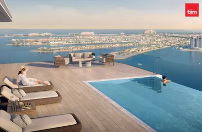 Apartment - 2 Bedrooms - 2 Bathrooms for sale in Bayview - EMAAR Beachfront - Dubai Harbour - Dubai