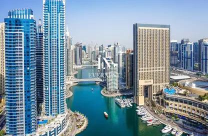 Penthouse - 4 Bedrooms - 5 Bathrooms for rent in Marina Quays West - Marina Quays - Dubai Marina - Dubai