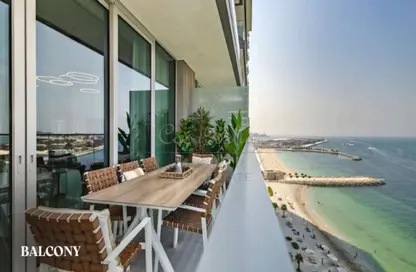 Apartment - 3 Bedrooms - 3 Bathrooms for rent in Beach Isle - EMAAR Beachfront - Dubai Harbour - Dubai