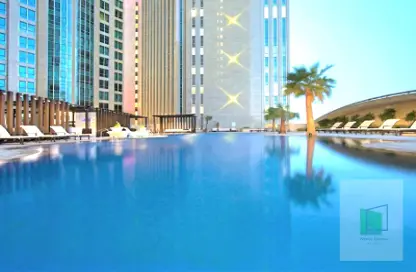 Apartment - 2 Bedrooms - 4 Bathrooms for rent in Capital Plaza Tower B - Capital Plaza - Corniche Road - Abu Dhabi