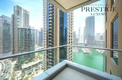 Apartment - 1 Bedroom - 2 Bathrooms for rent in Attessa Tower - Marina Promenade - Dubai Marina - Dubai