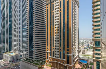 Apartment - 2 Bedrooms - 3 Bathrooms for rent in Sulafa Tower - Dubai Marina - Dubai